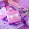 Hot Pink Wrapping Paper - Mini Roll - 17 inch x 16.5 feet - Holographic Iridescent Wrapping Paper for Birthday, Wedding, Baby Shower, Bridal Shower, Valentine's Day, Mother's Day